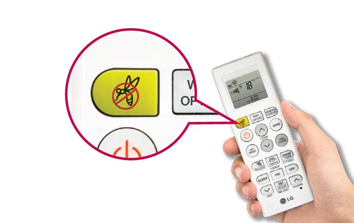 tính năng đuổi muỗi trên điều hòa